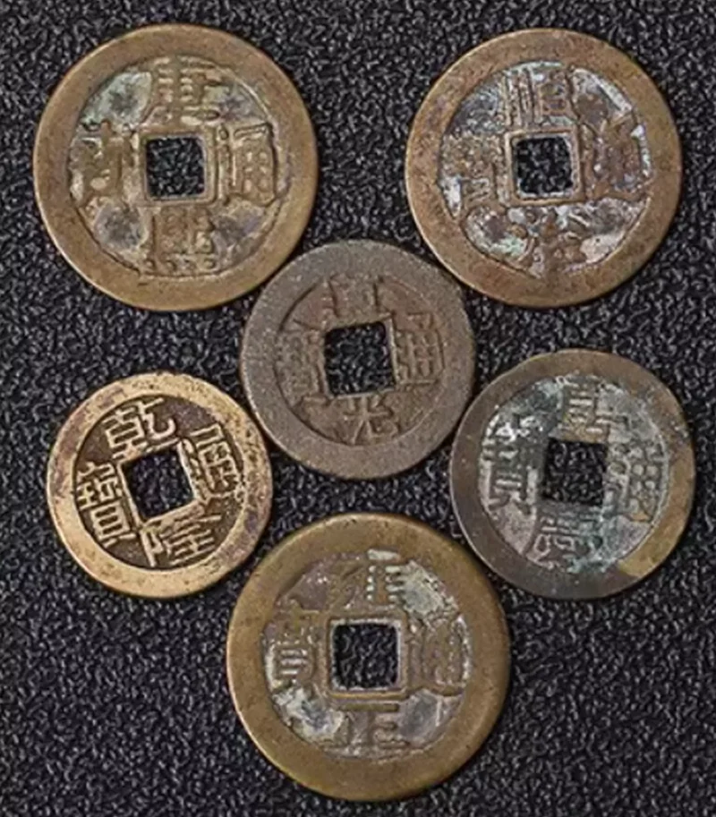ElTAO Five Emperor Coins – Authentic Feng Shui amulet for wealth and protection.